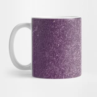 Silver and Purple Mug